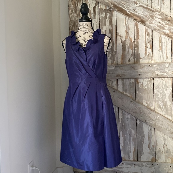 J. CREW Blakely Silk Taffeta Dress / Size 6 / NWOT - Picture 2 of 6